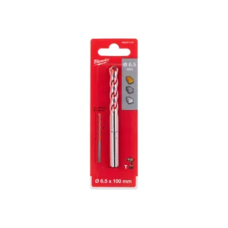   Burghiu pentru beton MILWAUKEE 6,5 x 50/100 mm cu prindere pe 3 fețe