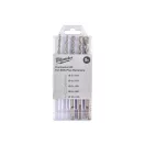 MILWAUKEE Set de foraj pentru rocă 5 r. SDS-Plus cu două tăișuri (5 / 6 x 110 mm; / 6 / 8 / 10 x 160 mm) Standard