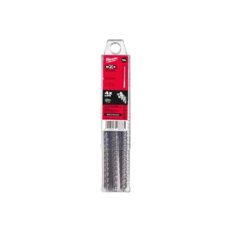   MILWAUKEE găuritor pentru rocă 5,0 x 165/100 mm cu patru tăișuri SDS-Plus (10 buc)