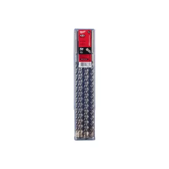   MILWAUKEE găuritor pentru rocă 16 x 165/100 mm cu patru tăișuri SDS-Plus (10 buc)