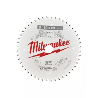   Pânză de ferăstrău MILWAUKEE pentru lemn 160 x 20 x 2,2 mm /48T ATB