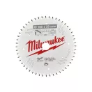 Pânză de ferăstrău MILWAUKEE pentru aluminiu 160 x 20 x 2,2 mm /52T TF