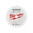 Pânză de ferăstrău MILWAUKEE pentru lemn 165 x 20 x 2,2 mm / 24T ATB