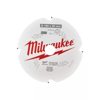   Pânză de ferăstrău MILWAUKEE pentru fibrociment 190 x 30 x 1,8 mm /4 D