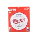 Pânză de ferăstrău MILWAUKEE pentru lemn 216 x 30 x 2,4 mm /48T ATB NEG