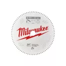 Pânză de ferăstrău MILWAUKEE pentru aluminiu 254 x 30 x 3,0 mm /80T TF NEG