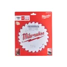 Pânză de ferăstrău MILWAUKEE pentru lemn 184 x 5/8" x 1,6 mm /24T ATB