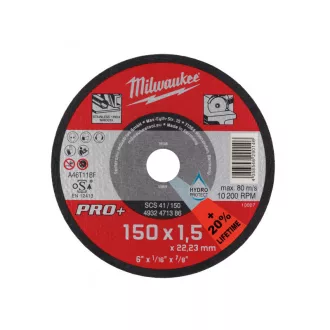   MILWAUKEE Disc de tăiere pentru metal 150 x 1,5 x 22,5 mm drept SCS 41