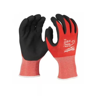   Mănuși de protecție MILWAUKEE, rezistente la tăieri, cu dublă imersiune în nitril, dimensiune XL/10