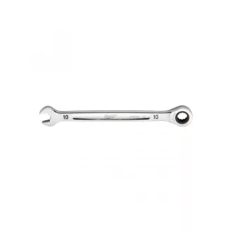 Cheie cu clichet MILWAUKEE 10 mm / 165 mm CrV MAX BITE™