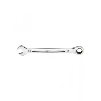 Cheie cu clichet MILWAUKEE 14 mm / 198 mm CrV MAX BITE™