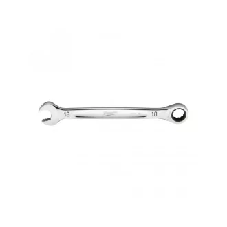 Cheie cu clichet MILWAUKEE 18 mm / 242,5 mm CrV MAX BITE™