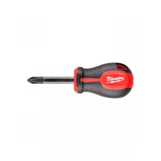   Șurubelniță manuală MILWAUKEE cu mâner pe 3 fețe PH2 x 45 mm