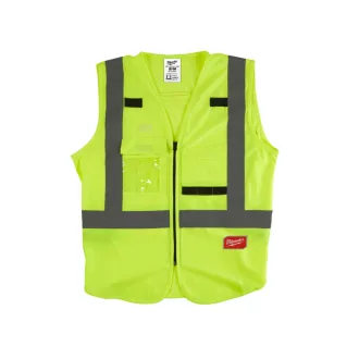 Vestă de vizibilitate MILWAUKEE, galbenă - S/M