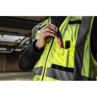 Vestă de vizibilitate MILWAUKEE, galbenă - L/XL