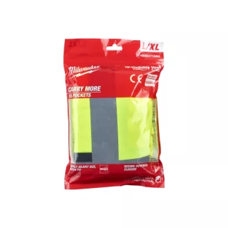 Vestă de vizibilitate MILWAUKEE, galbenă - L/XL