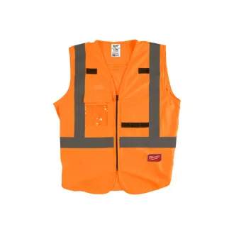 Vesta de vizibilitate MILWAUKEE, portocaliu - L/XL