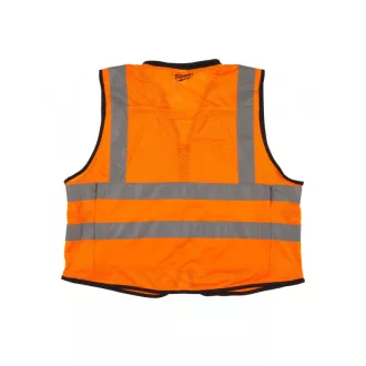 Vestă de vizibilitate premium MILWAUKEE, portocaliu - L/XL