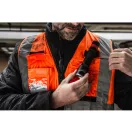 Vestă de vizibilitate premium MILWAUKEE, portocaliu - L/XL