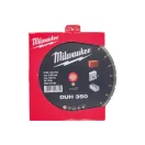 Disc de tăiat diamant MILWAUKEE 350 x 2,8 x 10 x 25,4 mm DUH segmentat