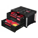 MILWAUKEE Cufă de depozitare cu 2 sertare PACKOUT