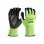MILWAUKEE Mănuși de protecție împotriva tăierii nivel 3 L/9 Hi-Vis