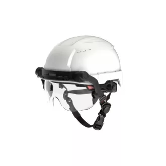 Cască albă MILWAUKEE BOLT™ 200 cu fante de ventilație