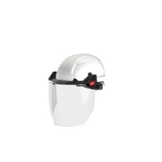 Cască albă MILWAUKEE BOLT™ 200 cu fante de ventilație