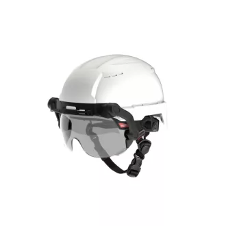 Cască albă MILWAUKEE BOLT™ 200 cu fante de ventilație