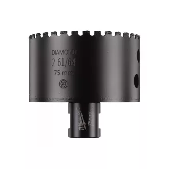 MILWAUKEE Burghiu diamant uscat 75 mm M14 Diamond Max™