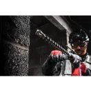 MILWAUKEE găuritor pentru rocă 14 x 380/330 mm cu patru tăișuri SDS-Plus