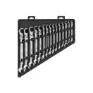 Set chei cu clichet MILWAUKEE 15 piese 8-22 mm CrV MAX BITE™