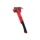 Ciocan de dulgher MILWAUKEE curbat cu maner din fibra de sticla de 570 g, magnetic