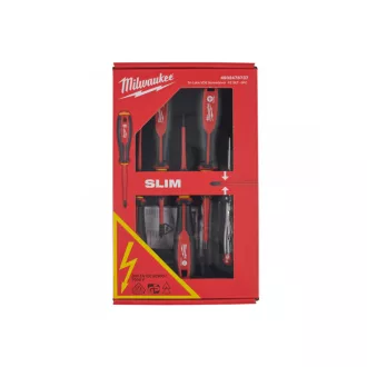   Set de șurubelnițe MILWAUKEE 5 bucăți 1000V izolate tri-lobi