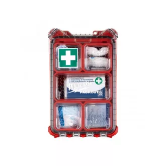   Cutie de prim ajutor MILWAUKEE compatibilă DIN 13157 PACKOUT™ (20 persoane)