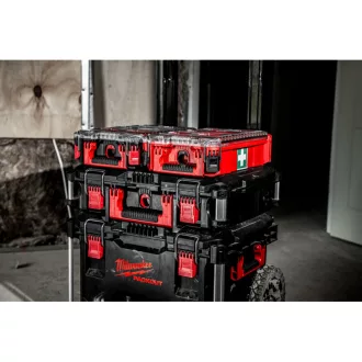   Cutie de prim ajutor MILWAUKEE compatibilă DIN 13157 PACKOUT™ (20 persoane)