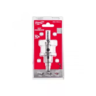   MILWAUKEE TCT Freză circulară pentru decupaje 18 mm cu prindere pe 3 fețe inox