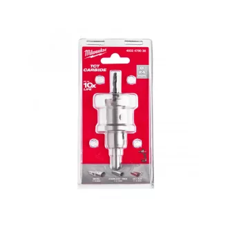   MILWAUKEE Freză circulară TCT 24 mm cu prindere pe 3 laturi inox