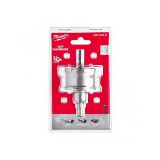   MILWAUKEE TCT Freză circulară 50 mm cu prindere în 3 fețe inox