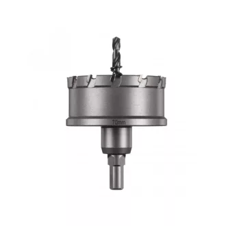   MILWAUKEE TCT Freză circulară pentru decupaje 70 mm cu prindere pe 3 fețe inox