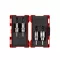 MILWAUKEE TCT Set tăietor circular 4 piese 16/20/25/32 mm cu prindere pe 3 fețe inox