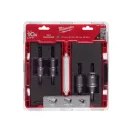 MILWAUKEE TCT Set tăietor circular 4 piese 16/20/25/32 mm cu prindere pe 3 fețe inox