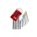 MILWAUKEE Set de lame de ferăstrău puzzle 35 piese clemă în T metal, lemn