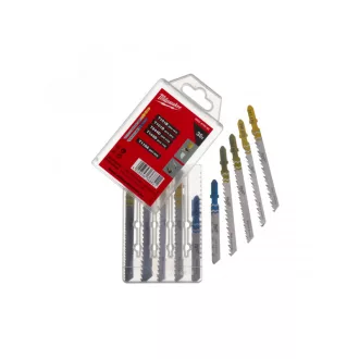   MILWAUKEE Set de lame de ferăstrău puzzle 35 piese clemă în T metal, lemn