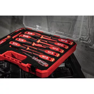   Set de șurubelnițe MILWAUKEE 12 bucăți 1000V izolate tri-lobi