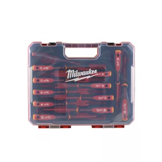   Set de șurubelnițe MILWAUKEE 12 bucăți 1000V izolate tri-lobi