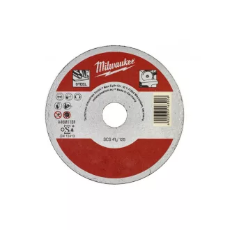   MILWAUKEE Disc de tăiere pentru metal 115 x 1,0 x 22,2 mm ECO SCS 41