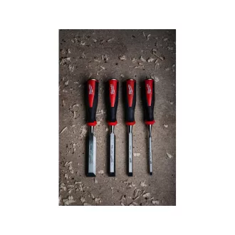   MILWAUKEE Set dălți cu percuție pentru lemn 4 părți (6, 12, 19, 25 mm)