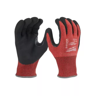   MILWAUKEE Mănuși de protecție de lucru rezistente la tăiere cu nitril înmuiat 4/D - S/7