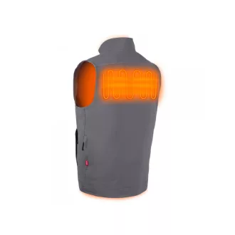   MILWAUKEE Vestă încălzită gri 2XL M12 HVGREY1-201 (1 x baterie de 2,0 Ah + încărcător)